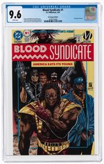 BLOOD SYNDICATE #1 APRIL 1993 CGC 9.6 NM+ (POLY-BAGGED EDITION).