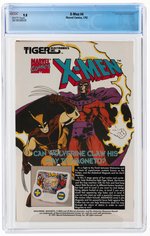 X-MEN VOL. 2 #4 JANUARY 1992 CGC 9.8 NM/MINT (FIRST OMEGA RED - NEWSSTAND EDITION).