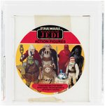 STAR WARS: RETURN OF THE JEDI - SEAR EXCLUSIVE 3-PACK (RANCOR KEEPER/PRUNE FACE/AT-ST DRIVER) AFA 85 NM+.