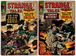 STRANGE TALES SILVER AGE LOT OF FIVE COMIC ISSUES.