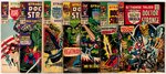 STRANGE TALES SILVER AGE LOT OF NINE COMIC ISSUES.