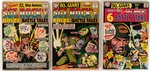 SGT. ROCK SILVER AGE LOT OF THREE 80 PG. GIANT COMIC ISSUES.