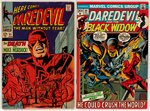 DAREDEVIL SILVER AGE LOT OF NINE COMIC ISSUES.