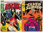 SILVER SURFER SILVER AGE LOT OF SEVEN COMIC ISSUES.