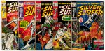 SILVER SURFER SILVER AGE LOT OF SEVEN COMIC ISSUES.