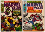 MARVEL TALES SILVER AGE LOT OF FIVE COMIC ISSUES.