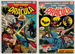 TOMB OF DRACULA BRONZE AGE LOT OF FOUR COMIC ISSUES.