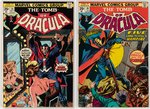 TOMB OF DRACULA BRONZE AGE LOT OF FOUR COMIC ISSUES.