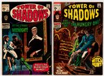 TOWER OF SHADOWS BRONZE AGE LOT OF SEVEN COMIC ISSUES.