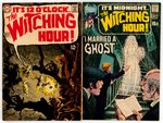 WITCHING HOUR BRONZE AGE LOT OF EIGHT COMIC ISSUES.