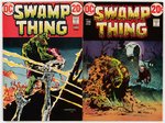 SWAMP THING BRONZE AGE LOT OF SIX COMIC ISSUES.