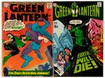 GREEN LANTERN SILVER AGE LOT OF EIGHT COMIC ISSUES.