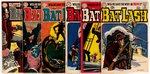 BAT LASH SILVER AGE LOT OF SEVEN COMIC ISSUES.