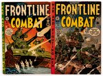 FRONTLINE COMBAT LOT OF EIGHT COMIC ISSUES.