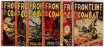 FRONTLINE COMBAT LOT OF EIGHT COMIC ISSUES.