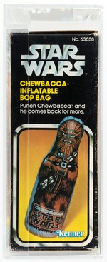 STAR WARS - CHEWBACCA INFLATABLE BOP BAG AFA 75 EX+/NM.