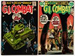 G.I. COMBAT SILVER AND BRONZE AGE LOT OF 12 COMIC ISSUES.