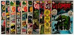 G.I. COMBAT SILVER AND BRONZE AGE LOT OF 12 COMIC ISSUES.