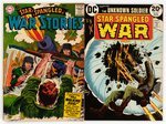 STAR SPANGLED WAR STORIES SILVER AND BRONZE AGE LOT OF 19 COMIC ISSUES.