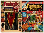 FANTASTIC FOUR SILVER AGE LOT OF 34 COMIC ISSUES.