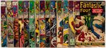 FANTASTIC FOUR SILVER AGE LOT OF 34 COMIC ISSUES.