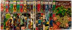 FANTASTIC FOUR SILVER AGE LOT OF 34 COMIC ISSUES.