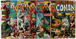 CONAN THE BARBARIAN BRONZE AGE LOT OF 23 COMIC ISSUES.