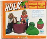 THE INCREDIBLE HULK TOY CHEST FACTORY-SEALED IN BOX.