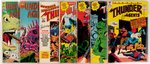 T.H.U.N.D.E.R. AGENTS TITLES LOT OF NINE COMIC ISSUES.