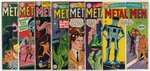 METAL MEN SILVER AGE LOT OF NINE COMIC ISSUES.