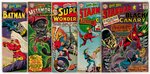 BRAVE AND THE BOLD SILVER AGE LOT OF SEVEN COMIC ISSUES.