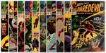 DAREDEVIL SILVER AGE LOT OF 12 COMIC ISSUES.