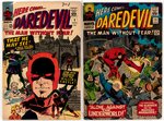 DAREDEVIL SILVER AGE LOT OF 10 COMIC ISSUES.