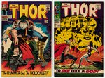 THOR SILVER AGE LOT OF NINE COMIC ISSUES.