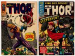 THOR SILVER AGE LOT OF SIX COMIC ISSUES.