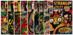 STRANGE TALES SILVER AGE LOT OF 11 COMIC ISSUES.