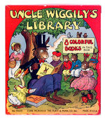 "UNCLE WIGGILY'S LIBRARY/EIGHT COLORFUL BOOKS" IN BOX.