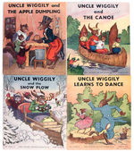 "UNCLE WIGGILY'S LIBRARY/EIGHT COLORFUL BOOKS" IN BOX.