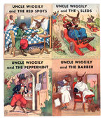 "UNCLE WIGGILY'S LIBRARY/EIGHT COLORFUL BOOKS" IN BOX.