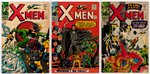 X-MEN SILVER AGE LOT OF FIVE COMIC ISSUES.