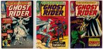 GHOST RIDER SILVER AGE LOT OF THREE COMIC ISSUES.