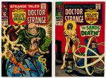 STRANGE TALES SILVER AGE COMIC ISSUE PAIR.