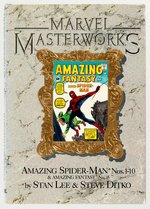 MARVEL MASTERWORKS VOLUME ONE AMAZING SPIDER-MAN VARIANT EDITION HARDCOVER WITH DUST JACKET.