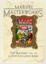 MARVEL MASTERWORKS VOLUME FOUR AVENGERS VARIANT EDITION HARDCOVER WITH DUST JACKET.