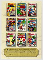 MARVEL MASTERWORKS VOLUME FOUR AVENGERS VARIANT EDITION HARDCOVER WITH DUST JACKET.