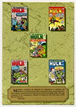 MARVEL MASTERWORKS VOLUME EIGHT INCREDIBLE HULK VARIANT EDITION HARDCOVER WITH DUST JACKET.