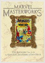 MARVEL MASTERWORKS VOLUME NINE AVENGERS VARIANT EDITION HARDCOVER WITH DUST JACKET.