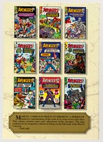 MARVEL MASTERWORKS VOLUME NINE AVENGERS VARIANT EDITION HARDCOVER WITH DUST JACKET.