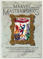 MARVEL MASTERWORKS VOLUME TEN AMAZING SPIDER-MAN VARIANT EDITION HARDCOVER WITH DUST JACKET.