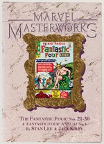 MARVEL MASTERWORKS VOLUME THIRTEEN FANTASTIC FOUR VARIANT EDITION HARDCOVER WITH DUST JACKET.